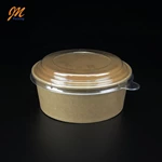 685ml biodegradable disposable Kraft paper lunch box 1 buyer