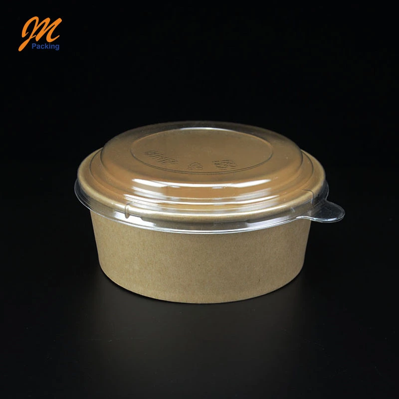 685ml biodegradable disposable Kraft paper lunch box 1 buyer