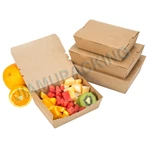 Kraft Paper Biodegradable Takeaway Disposable Food Container