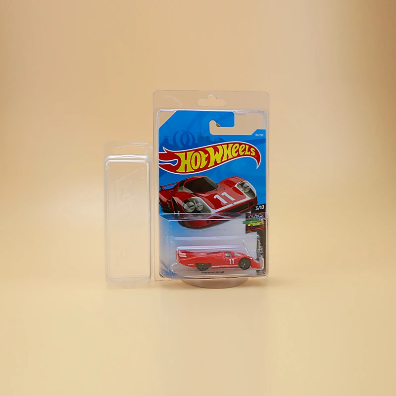 Custom Blister Packaging Hot Wheels Toys Car Plastic Protector PET Display Clamshell Box