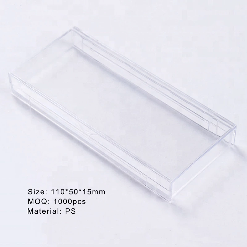 Clear PS Custom Eyelash Packaging Box