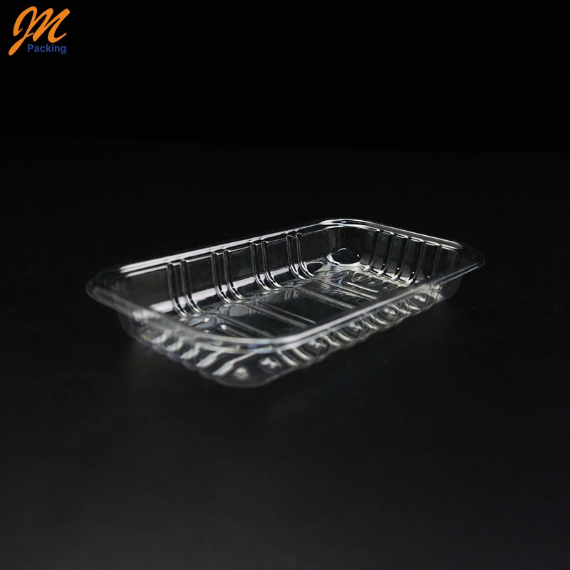 PLA/PET recycled plastic  food tray