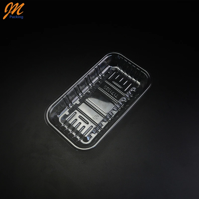 PLA/PET recycled plastic  food tray