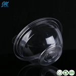 China Disposable Plastic Salad Bowl with Lid Fruit Storage Case Wholesale