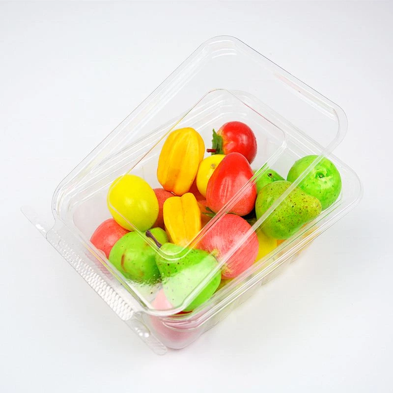 Clear Hinged Deli Fruit Container