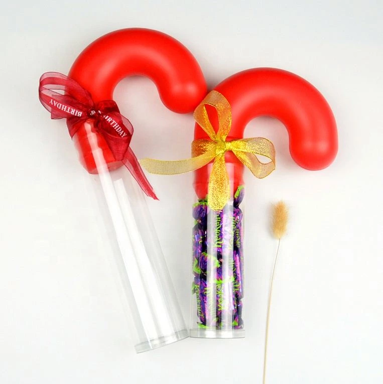 China Supply Clear Plastic Candy Cane Tube for Sale