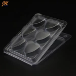 Heart-Shape Clear PVC Clamshell Wax Melt Packaging