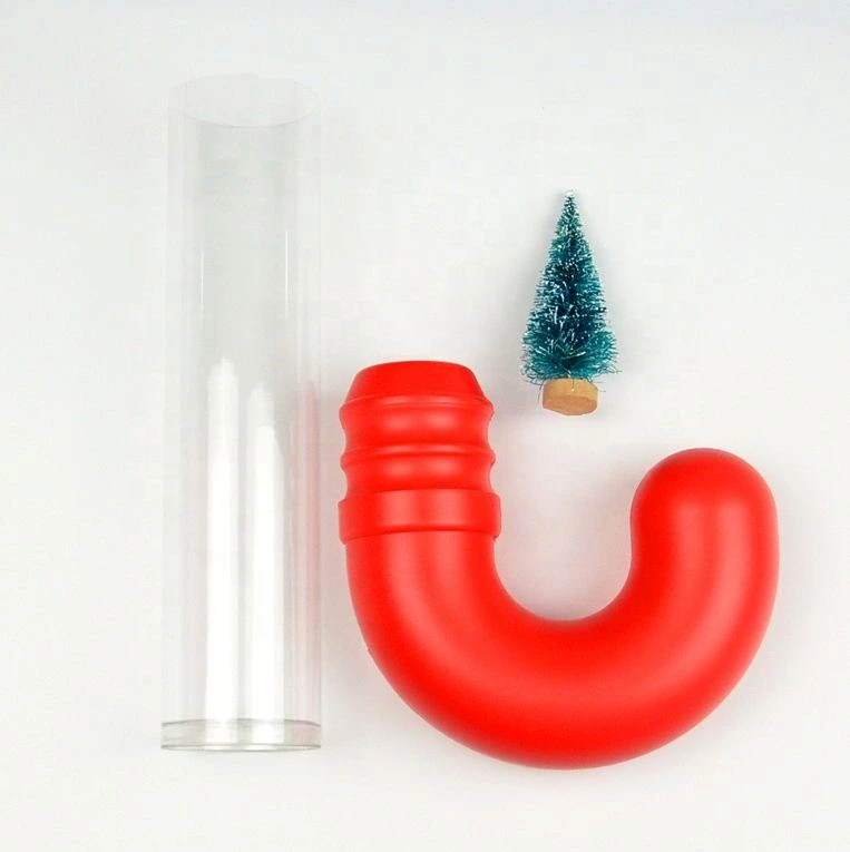 China Supply Clear Plastic Candy Cane Tube for Sale