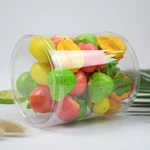 Custom Made Transparent Plastic PET Tube Container