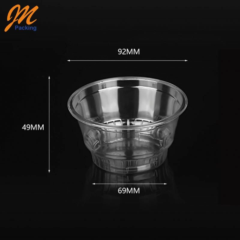 150ml Transparent PET Ice Cream Container Packaging