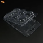 Heart-Shape Clear PVC Clamshell Wax Melt Packaging