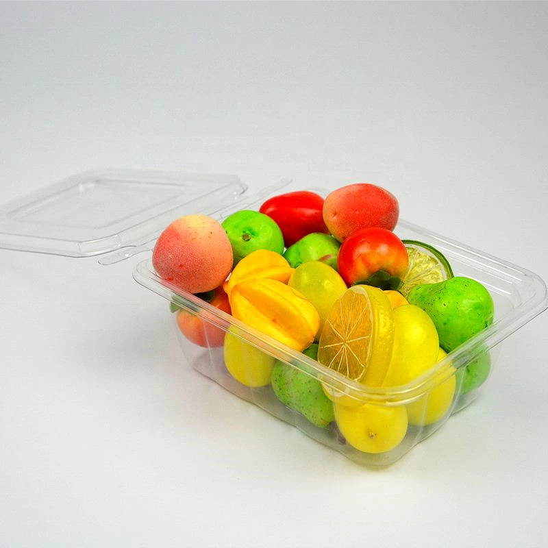 Clear Hinged Deli Fruit Container