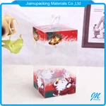 Christmas Gift Folding Box Packaging with Lid Custom Clear Small Plastic Gift & Craft Recyclable Accept