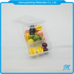 High quality fruit container plastic disposable plastic box