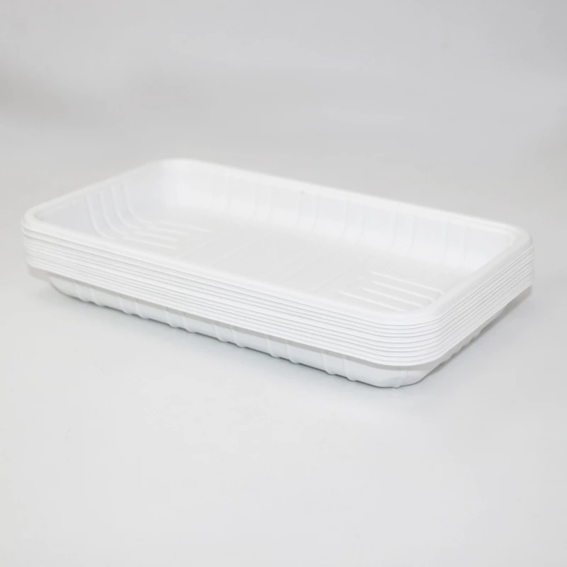 Wholesale disposable vacuum plastic PP custom blister frozen meal food packaging meat fruit tray