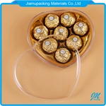 Clear Candy Box Wholesale, Empty Heart Shaped Chocolate Box