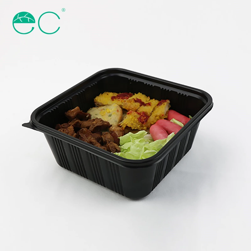 disposable wheat microwave bento lunch box plastic takeaway food storage containers