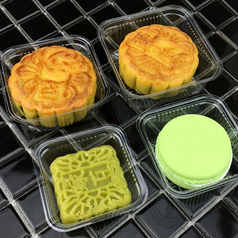 Disposable Plastic Tray for Cake/Mooncake/Pastry