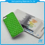 Wholesale plastic cell phone case packaging box with insert card