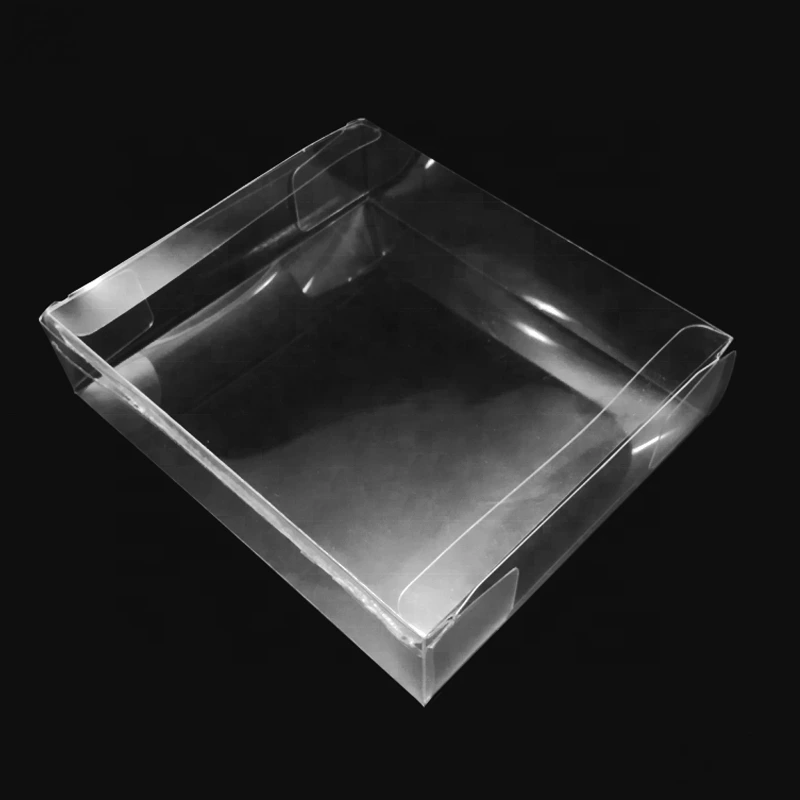 Clear custom child man and woman clothes plastic packaging boxes