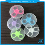 Transparent plastic tube for fidget spinner/plastic tube for toy packaging