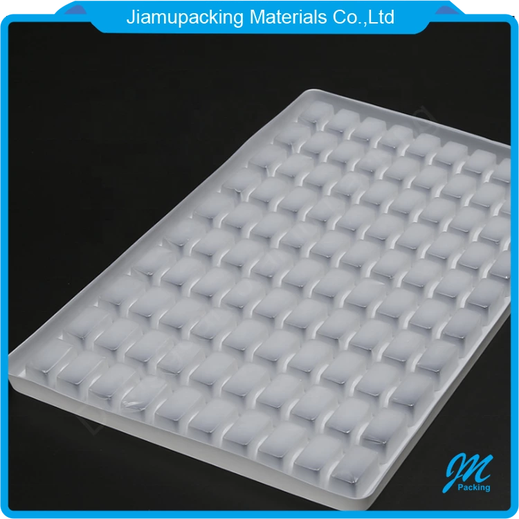 Wholesale disposable custom pvc pet ps plastic blister box packaging tray