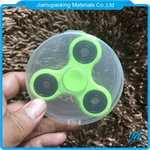 Transparent plastic tube for fidget spinner/plastic tube for toy packaging