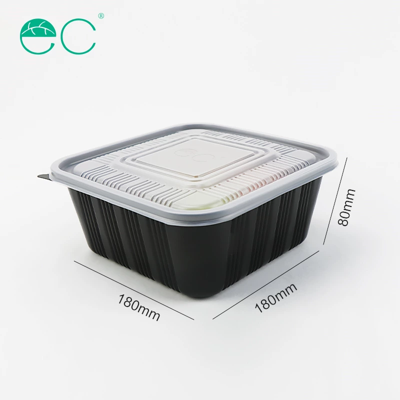 disposable wheat microwave bento lunch box plastic takeaway food storage containers