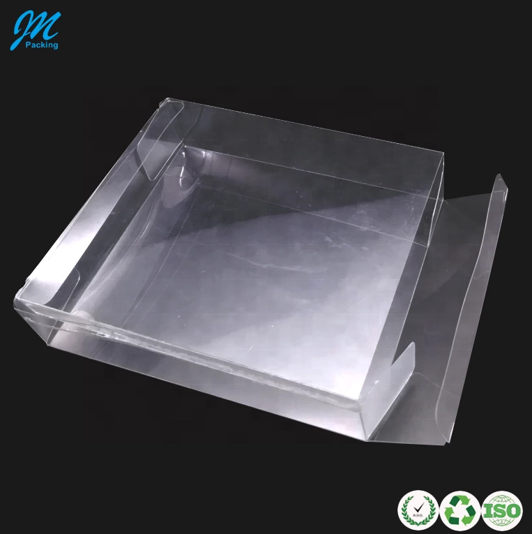 Clear custom child man and woman clothes plastic packaging boxes