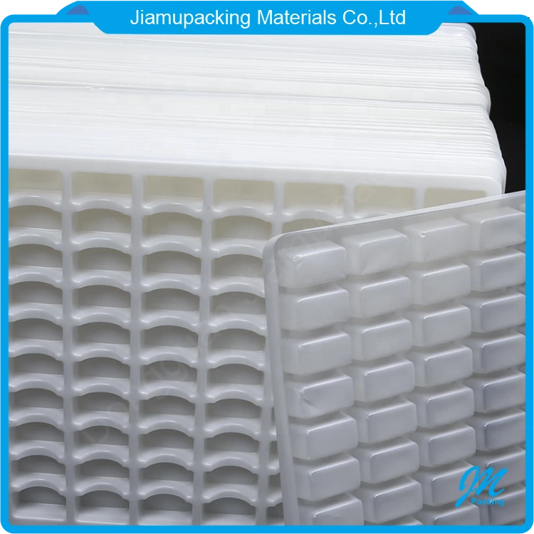 Wholesale disposable custom pvc pet ps plastic blister box packaging tray