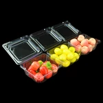 Clear Disposable Plastic Food Box Fruit Container Packaging