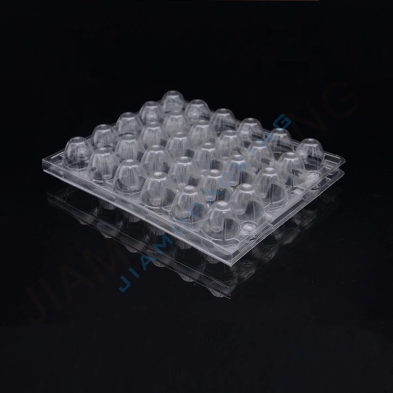 Cheap Factory Price Quail Eggs Tray for Supermarket Blister Food Plastic Accept Jiamu Packing Customized Shape Disposable CNGUA