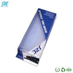 Advanced transparent PVC plastic folding box for shoe insole packaging