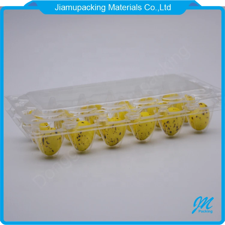 Plastic quail egg cartons quail egg tray with 18 holes