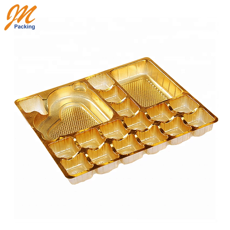 Golden Plastic Chocolate Bar Packaging Box, Wedding Chocolate Bar Packaging