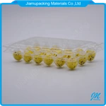 Plastic quail egg cartons quail egg tray with 18 holes