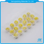 Plastic quail egg cartons quail egg tray with 18 holes