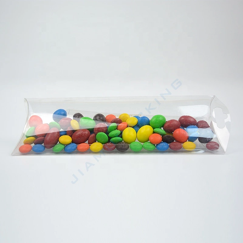 Disposable Clear Plastic Wedding Candy Gift Pillow Box