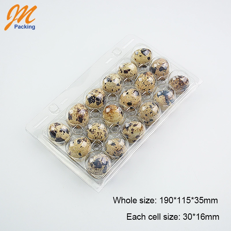 Quail Eggs Plastic Package Tray,18 Holes Quail Egg Blister Tray