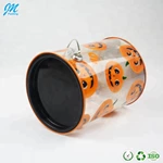 Custom Printing Plastic Halloween Bucket Cylinder Tube Packaging for Candy/Dolls/Toy