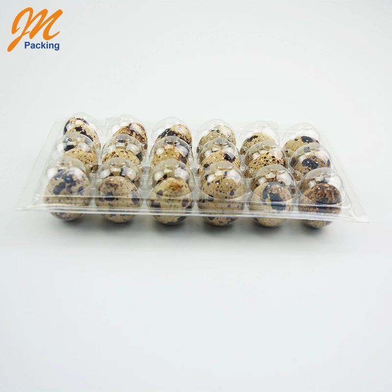 Quail Eggs Plastic Package Tray,18 Holes Quail Egg Blister Tray