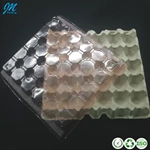 PET/ PVC/PP Plastic Pulp Egg Cartons Cover Blister Tray