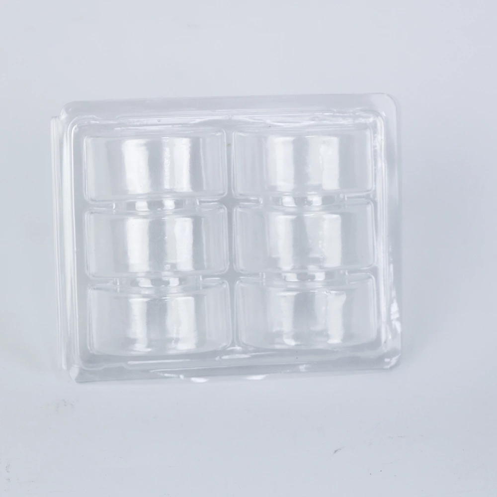 Clear Macaron Blister Box for 6 Macarons