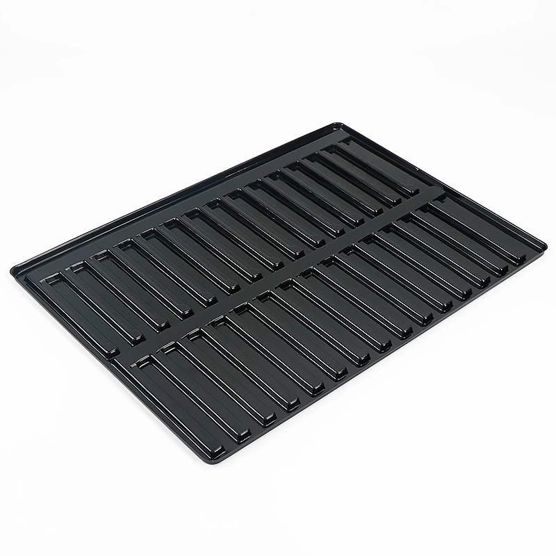 Custom Black Pet tray for hardware packing