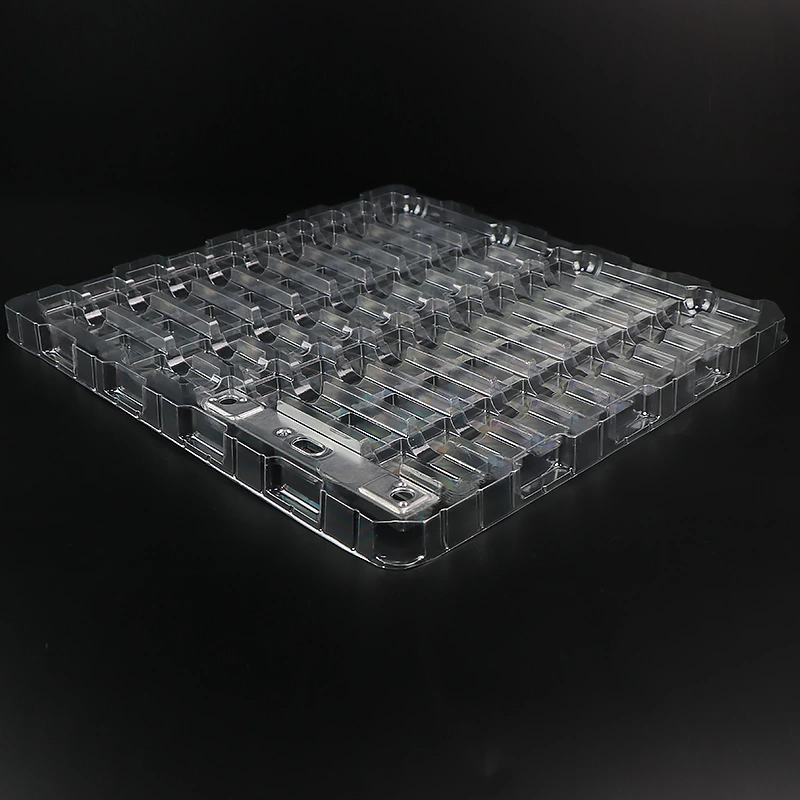 Customized clear plastic tray for hardware packaging