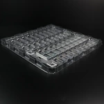 Customized clear plastic tray for hardware packaging