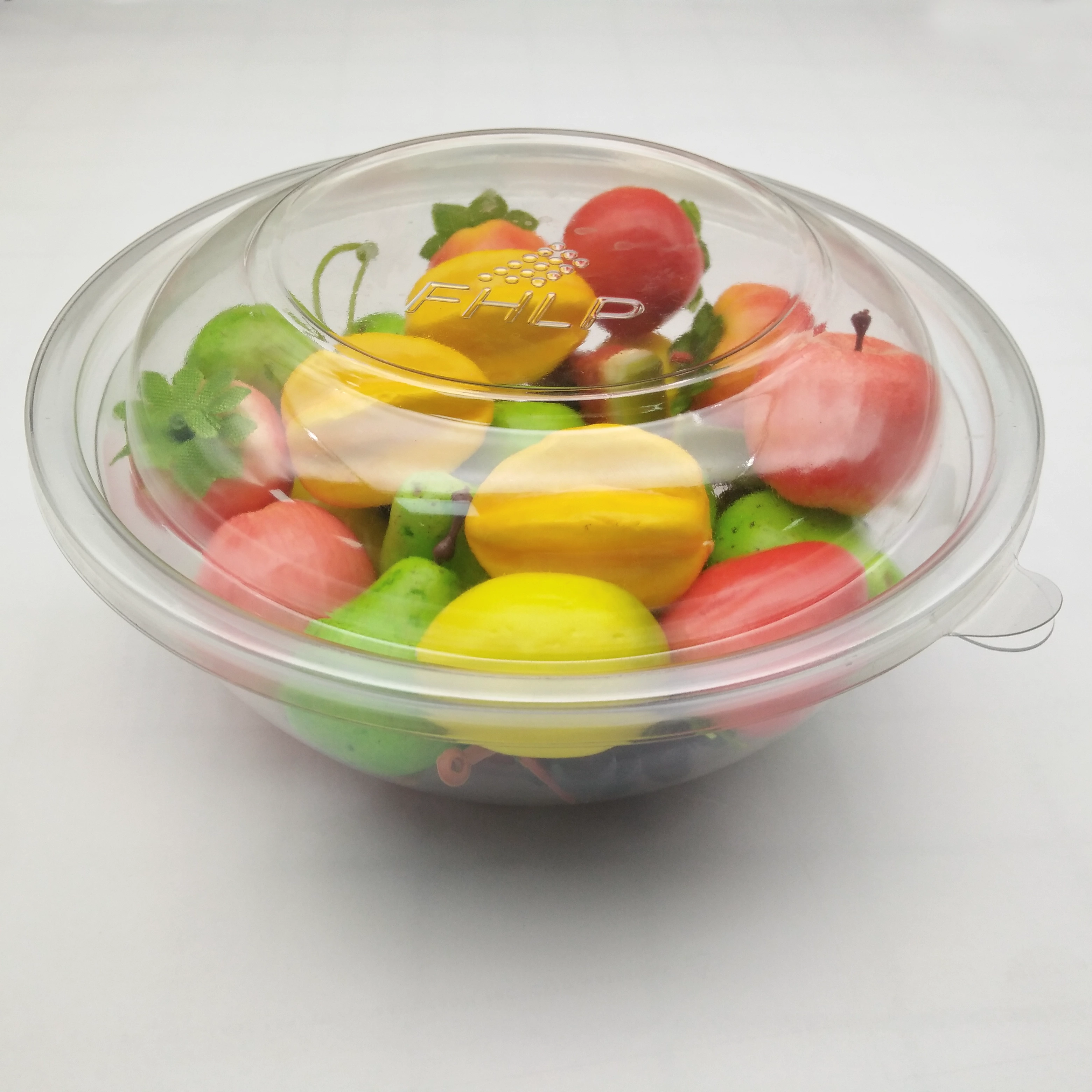 Eco-Products Renewable & Compostable Salad Bowls, 24 oz Bowl with Lid