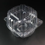 Transparent plastic vegetable packing box high permeability lettuce box