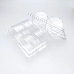 Macarone disposable plastic packaging box baking snack box dessert bubble shell