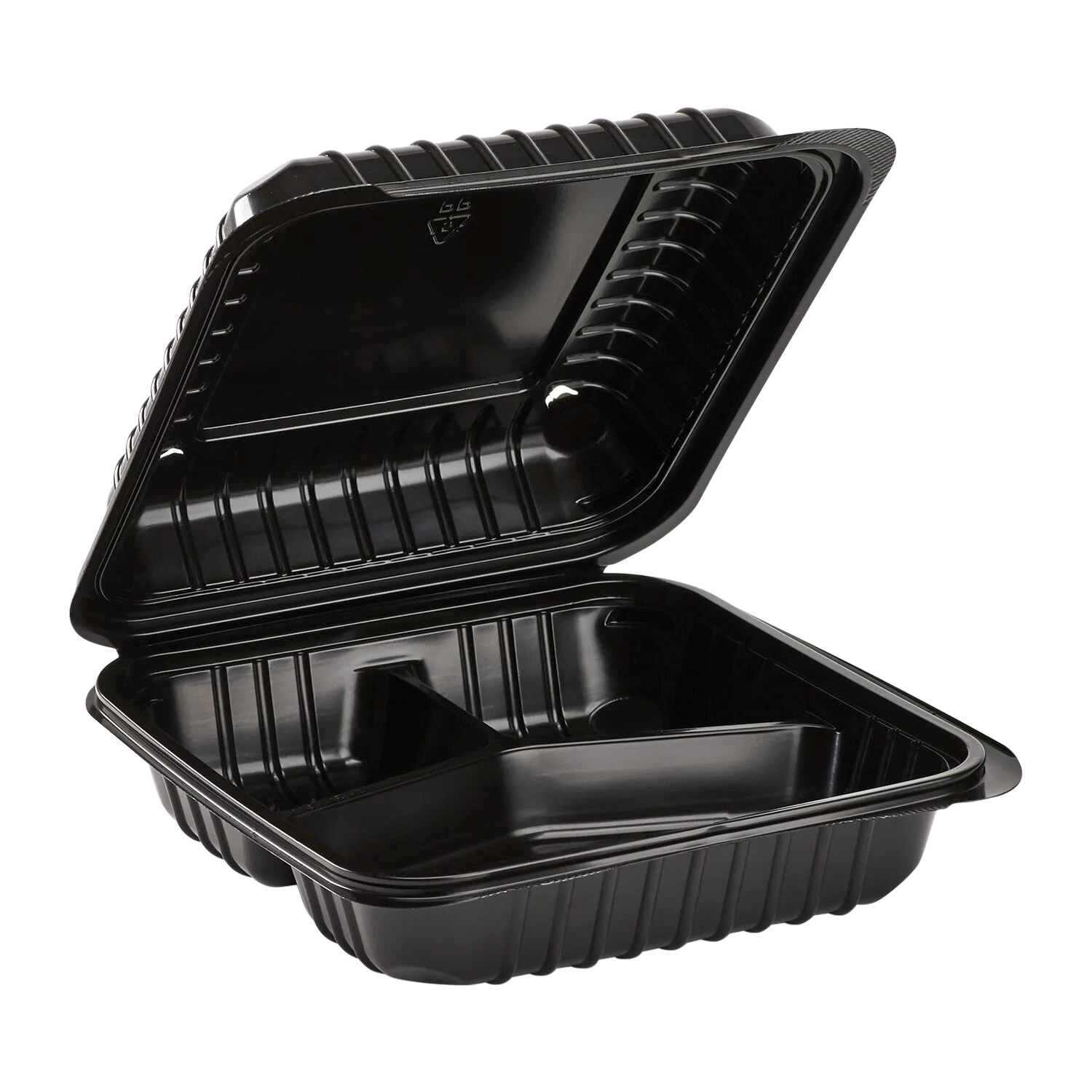 9*9 Inch 1-Com Biodegradable Takeaway Box Food Container